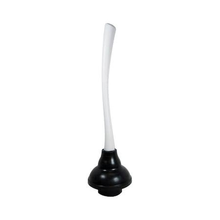 Cobra 5.5 in. Dia. x 15.75 in. Plunge-N-Store Toilet Plunger 4829255